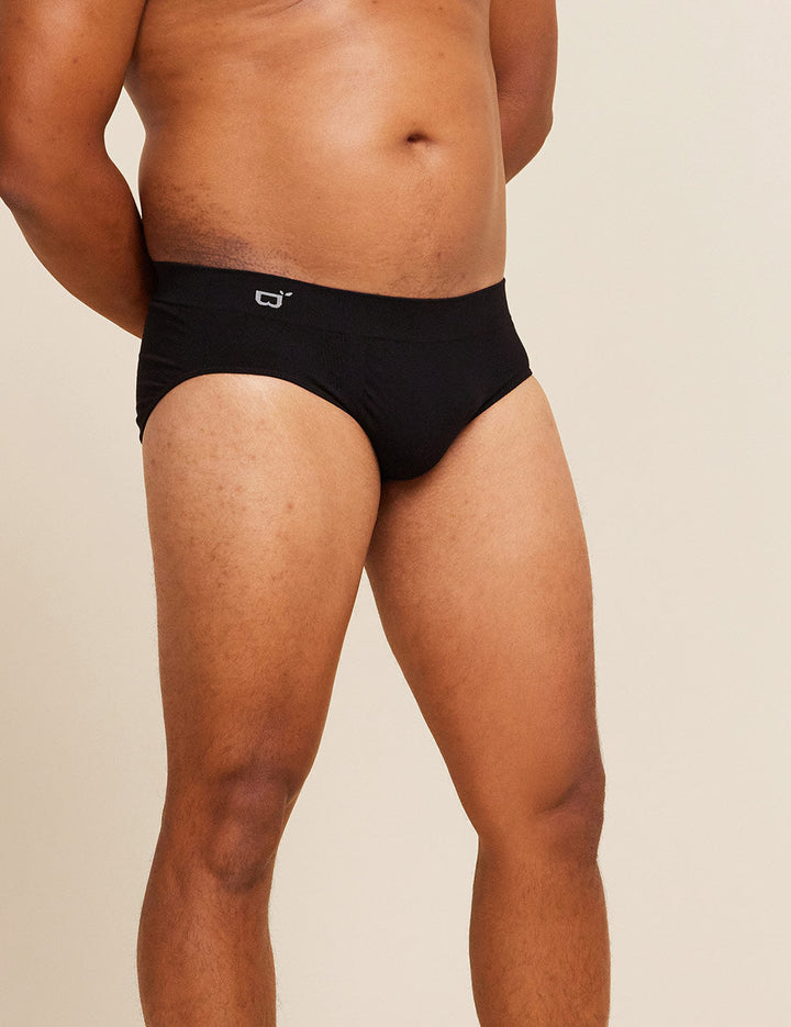 Men's Seamfree Briefs - Black
