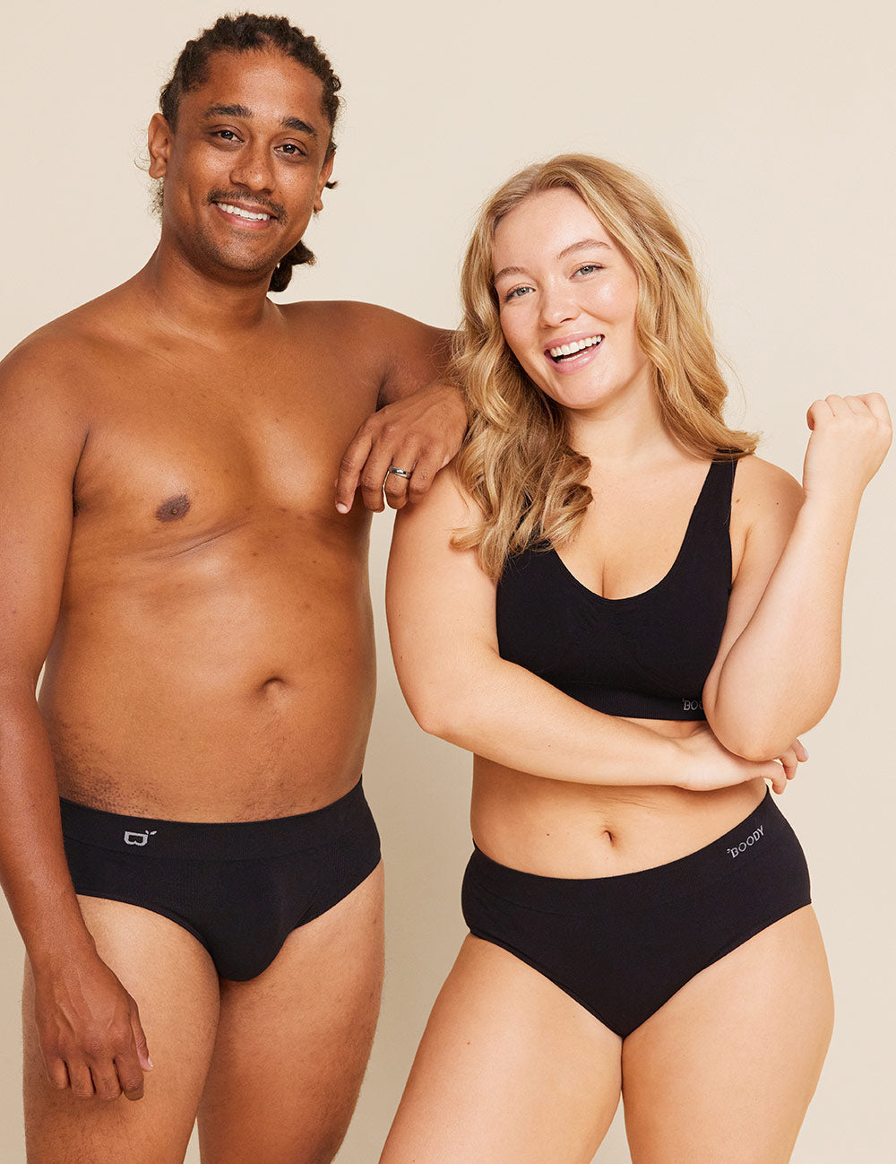 Men's Seamfree Briefs - Black