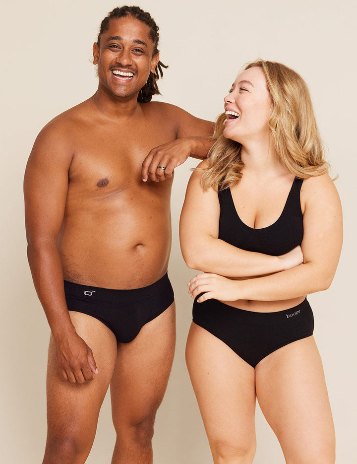 Men's Seamfree Briefs - Black