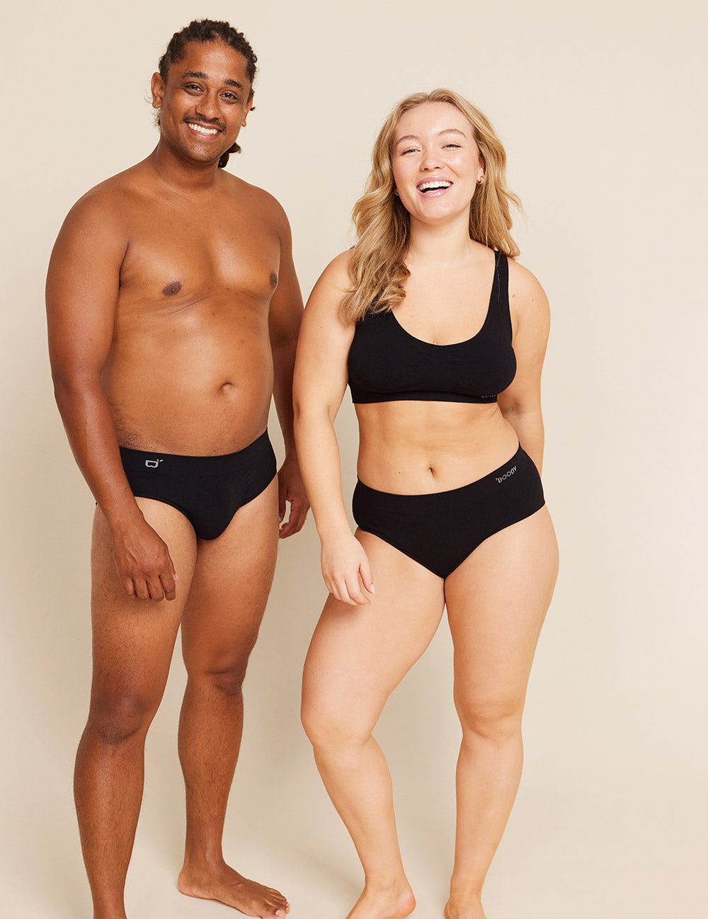 Men's Seamfree Briefs - Black