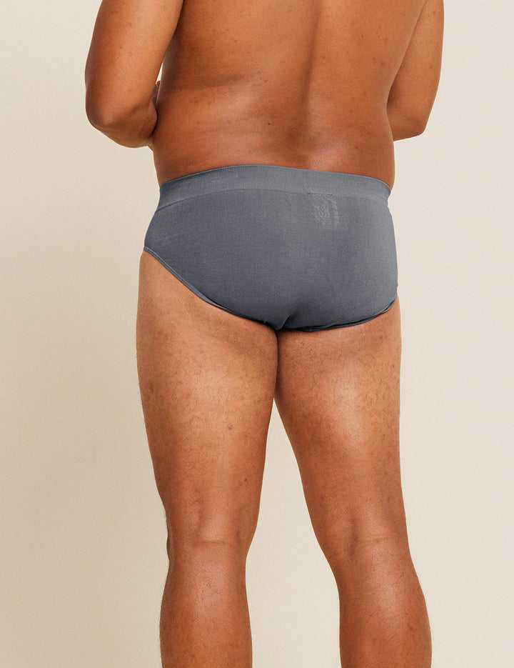 Men's Seamfree Briefs - Charcoal