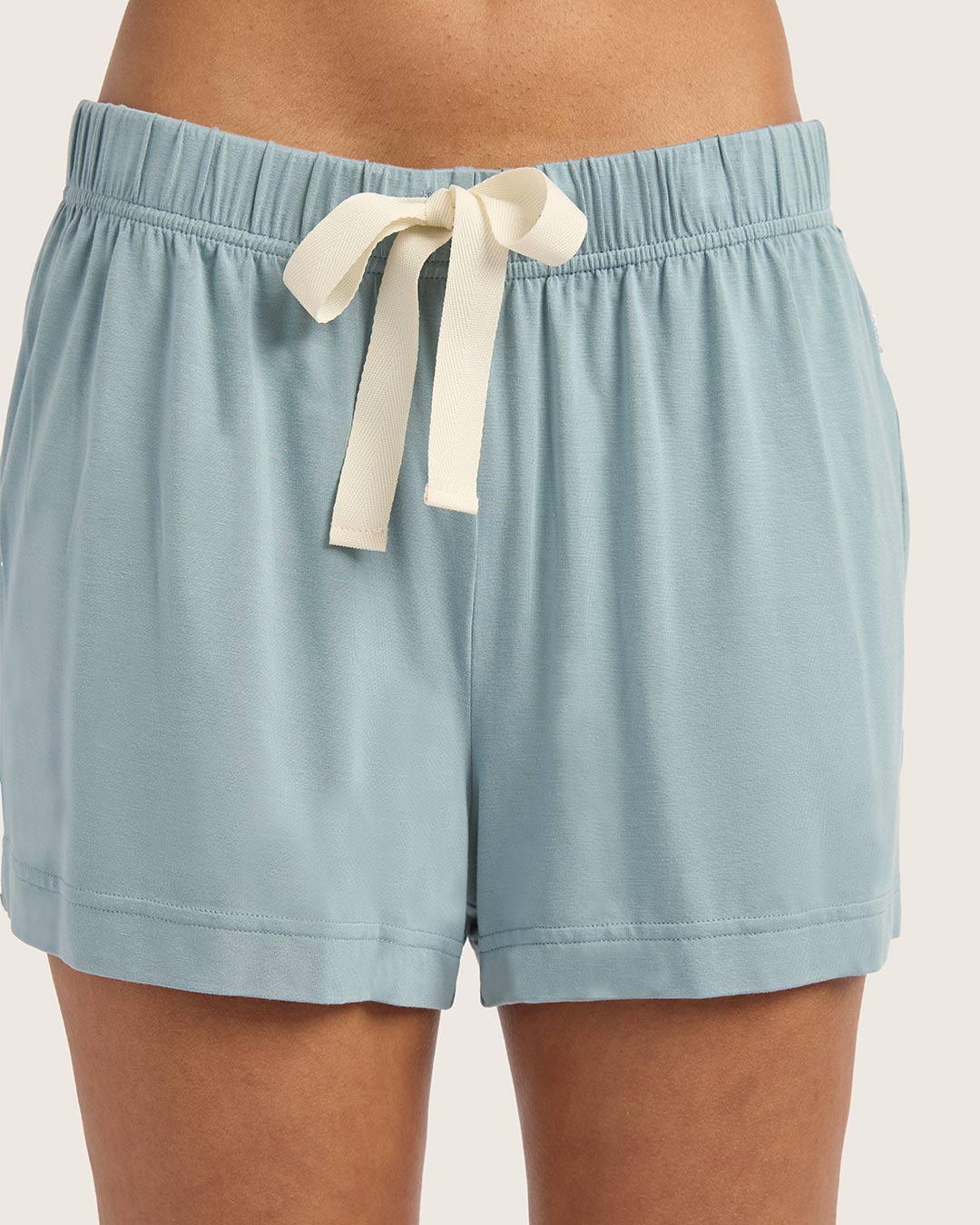 Goodnight Sleep Shorts - Mineral Blue