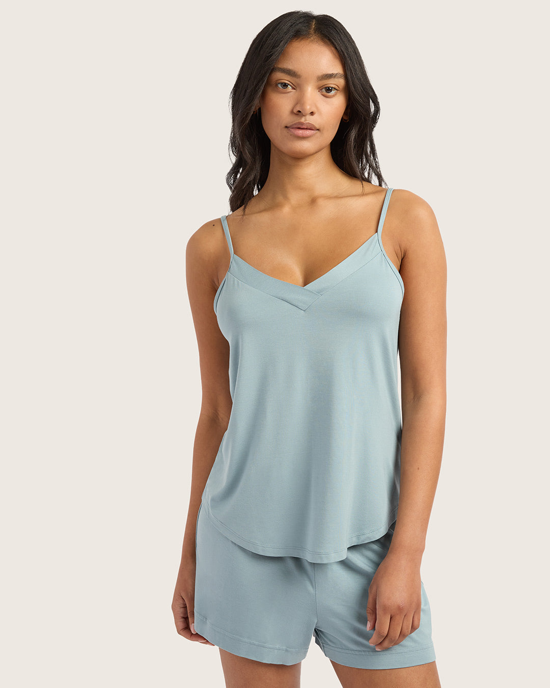 Goodnight Sleep Cami - Mineral Blue