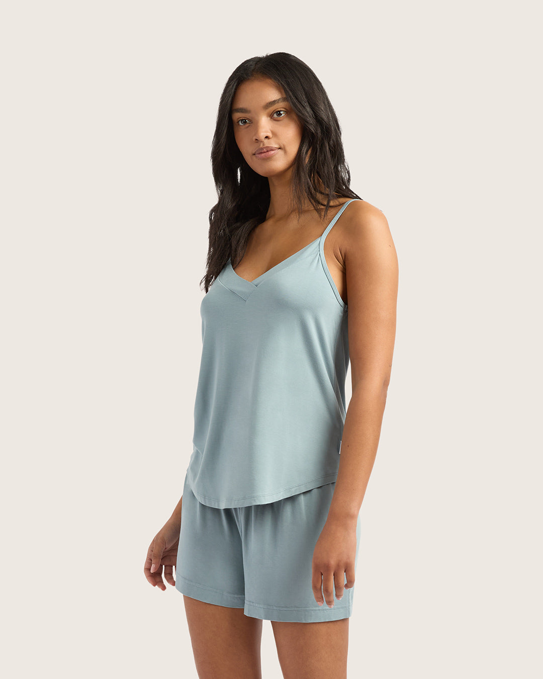 Goodnight Sleep Cami - Mineral Blue