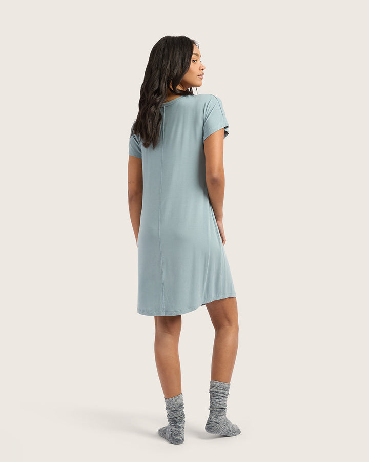 Goodnight Nightdress - Mineral Blue