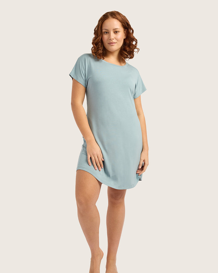 Goodnight Nightdress - Mineral Blue