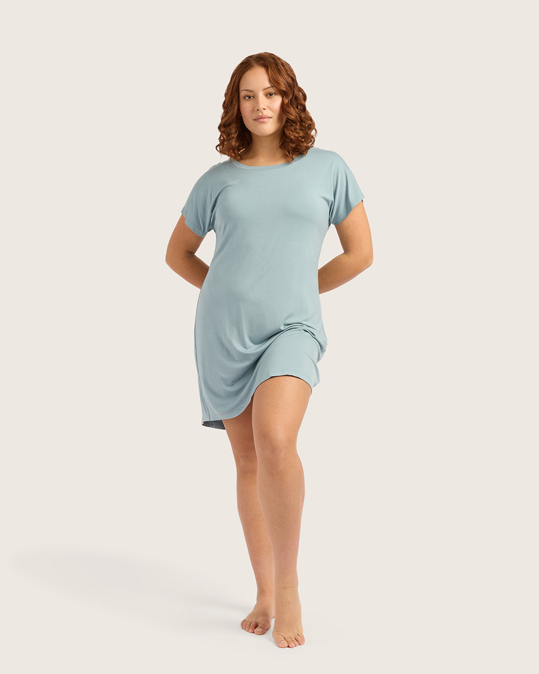 Goodnight Nightdress - Mineral Blue