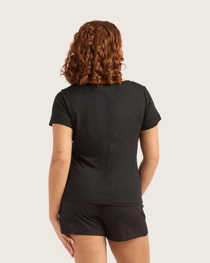 Goodnight Sleep Tee - Black