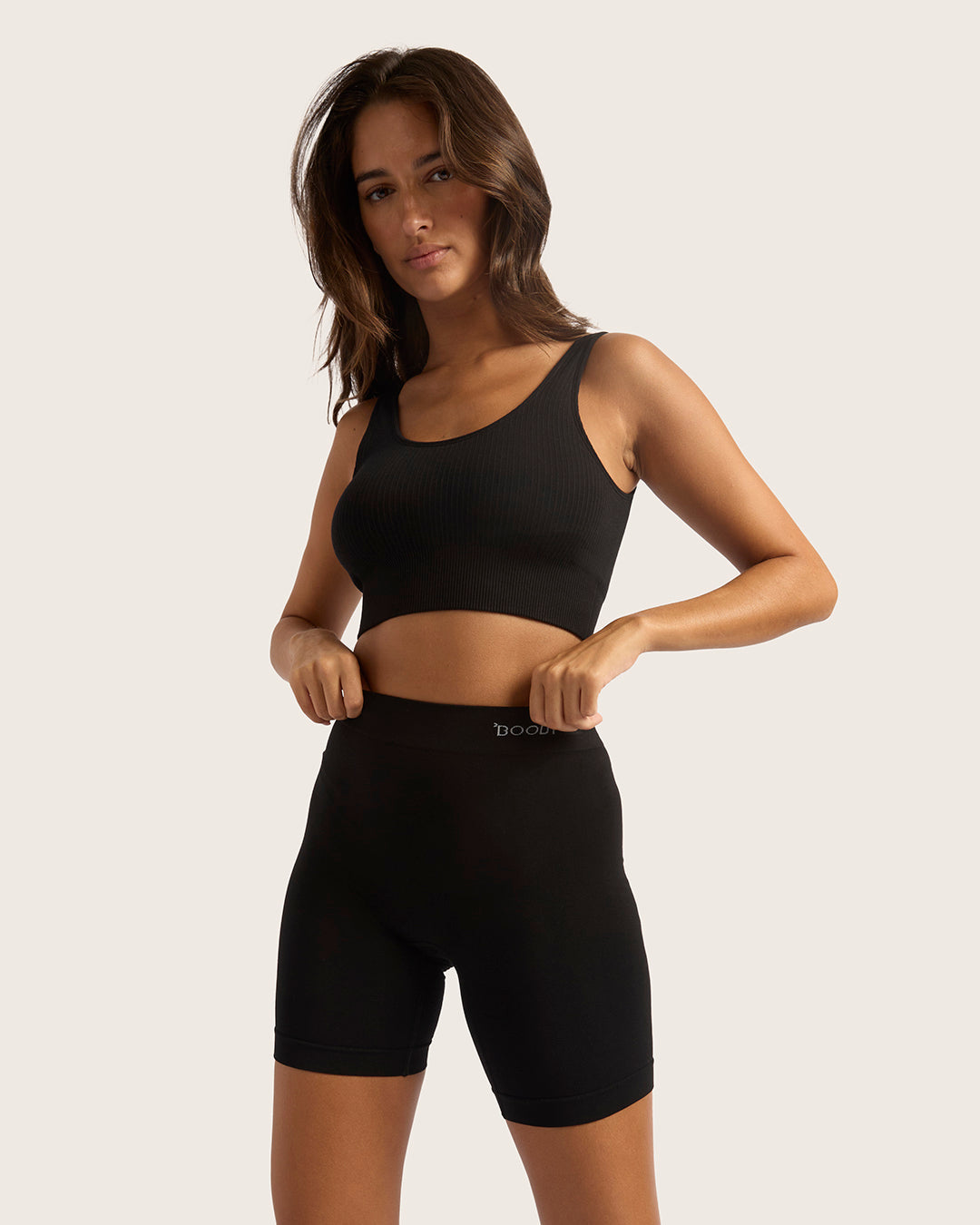 Seamfree Undershorts 6" - Black