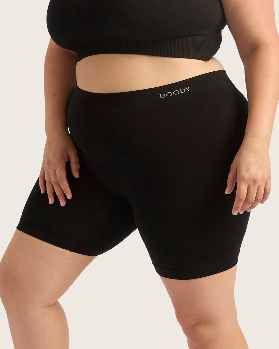 Seamfree Undershorts 6" - Black