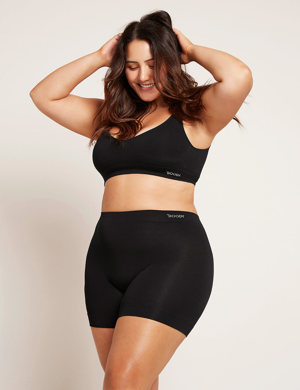 Seamfree Undershorts 6" - Black