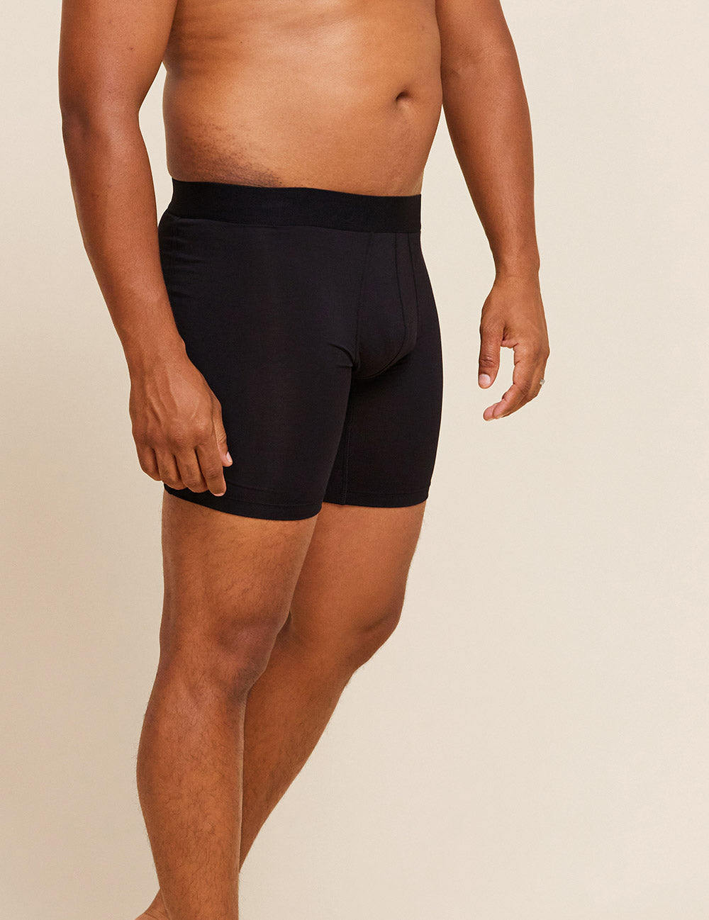 Men's Everyday Mid-Length Boxer Briefs - Black