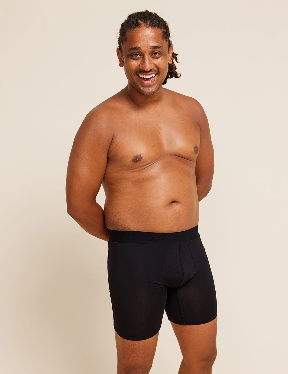 Men's Everyday Mid-Length Boxer Briefs - Black