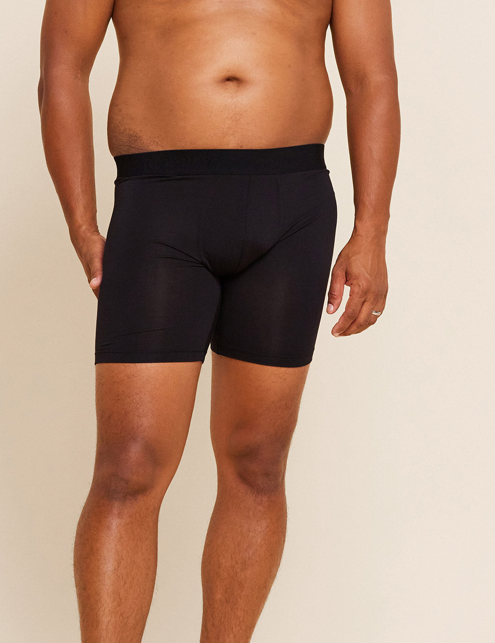 Men's Everyday Mid-Length Boxer Briefs - Black