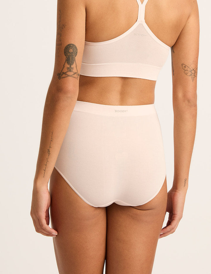 LYOLYTE Full Low Leg Briefs - Powder Pink