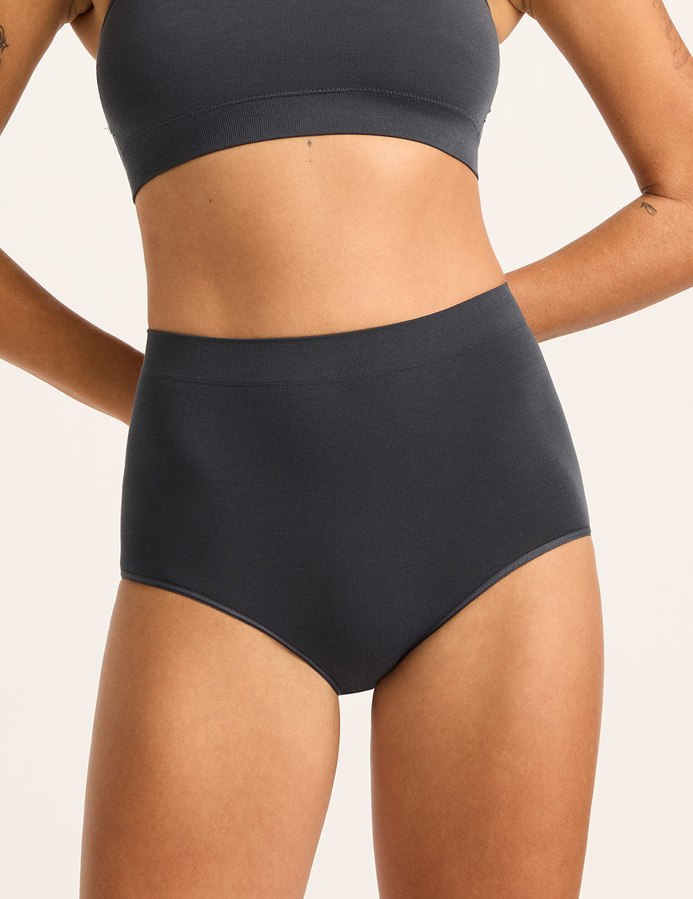 LYOLYTE Full Low Leg Briefs - Storm