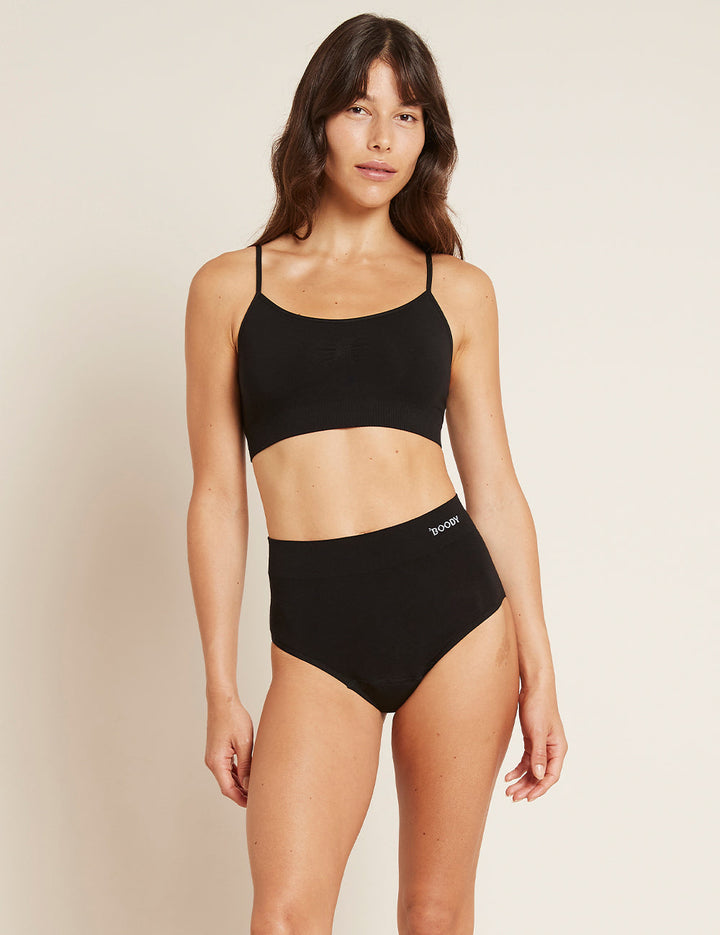 Period & Leak Proof - Full Briefs - Moderate - Heavy - Black