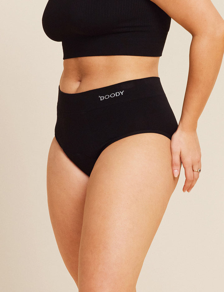 Period & Leak Proof - Full Briefs - Overnight - Black