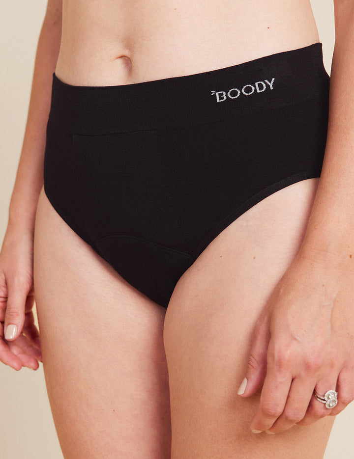 Period & Leak Proof - Full Briefs - Overnight - Black
