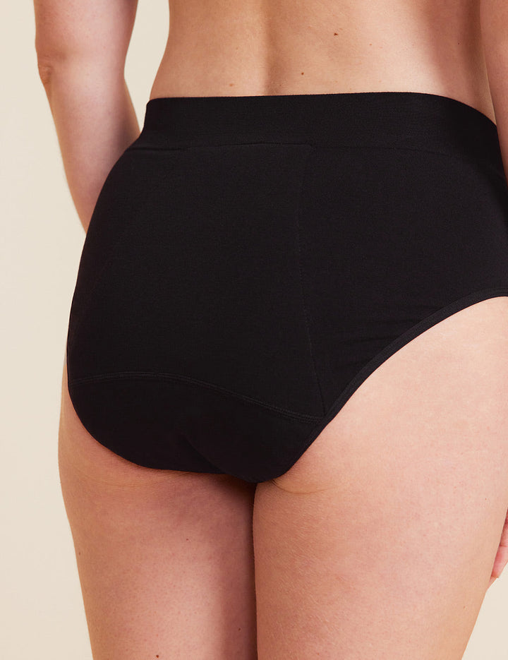 Period & Leak Proof - Full Briefs - Overnight - Black