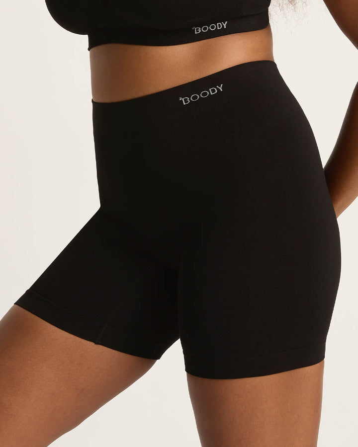 Seamfree Undershorts with Pocket 6" - Black