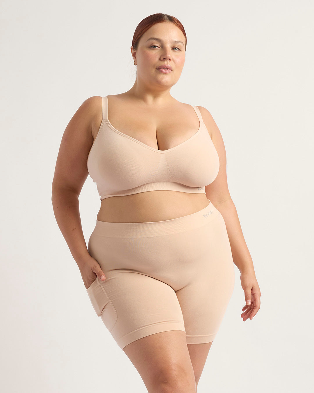 Seamfree Undershorts with Pocket 6" - Shell