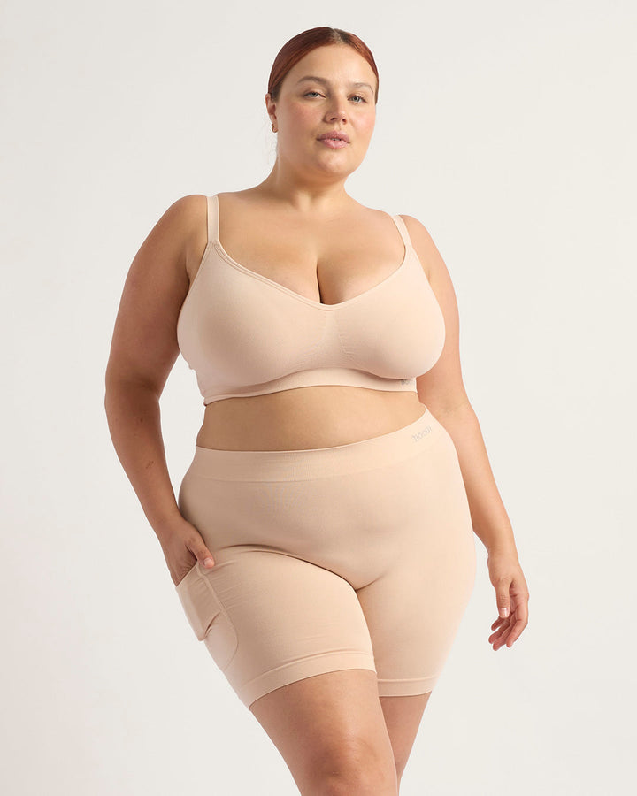 Seamfree Undershorts with Pocket 6" - Shell