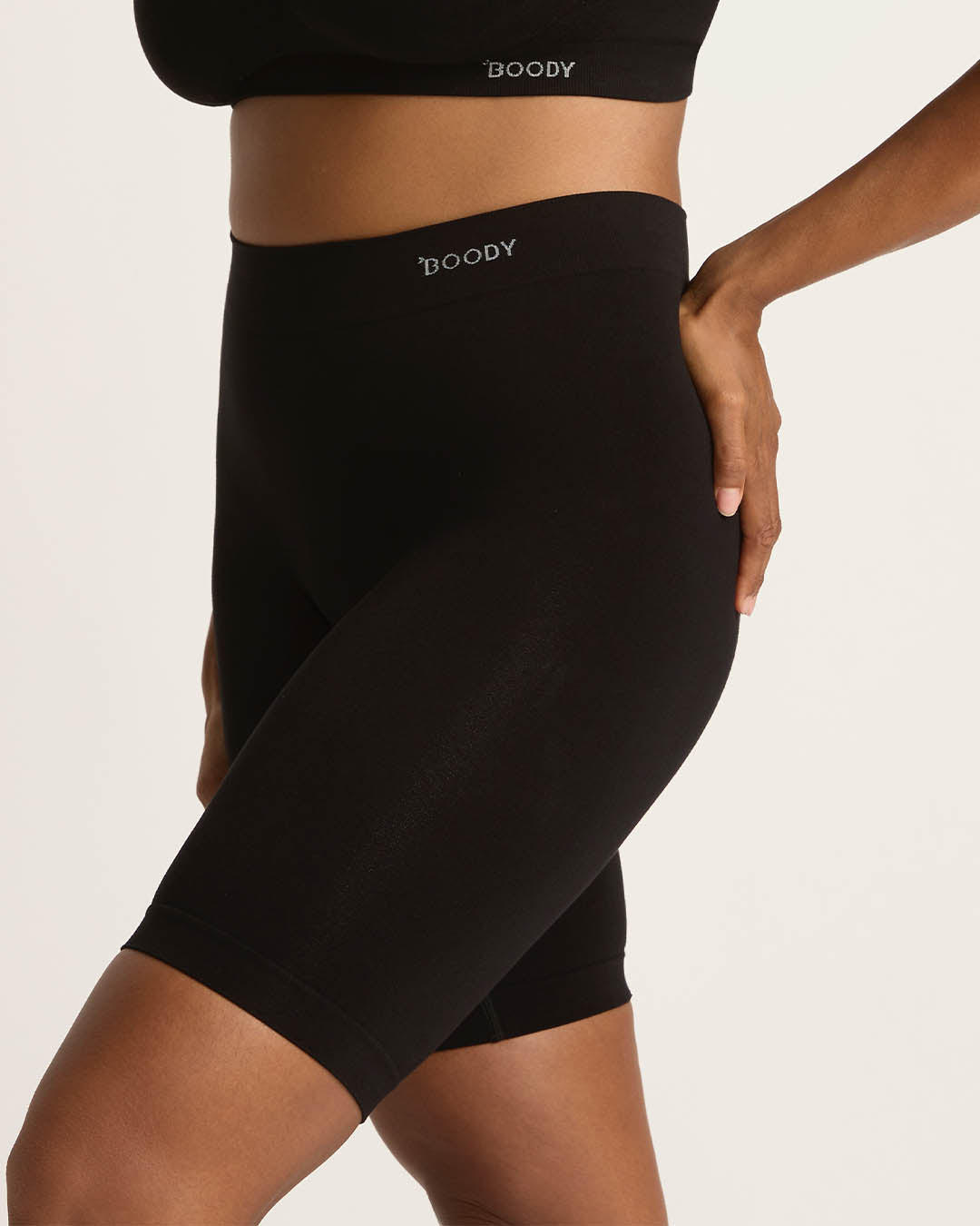 Seamfree Undershort 10" - Black