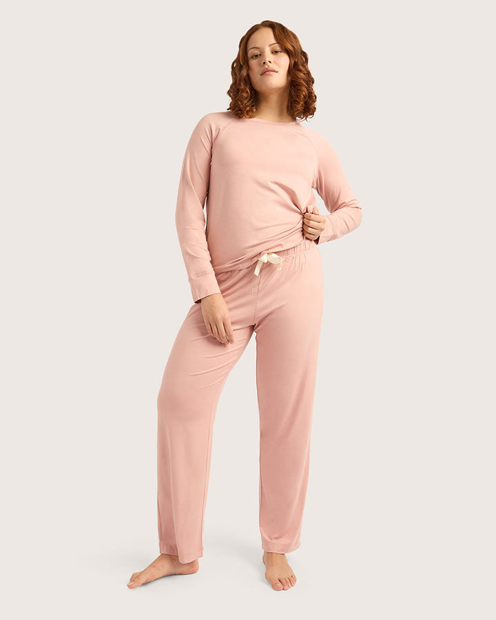 Goodnight Sleep Pants - Dusty Pink