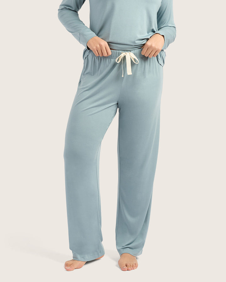 Goodnight Sleep Pants - Mineral Blue