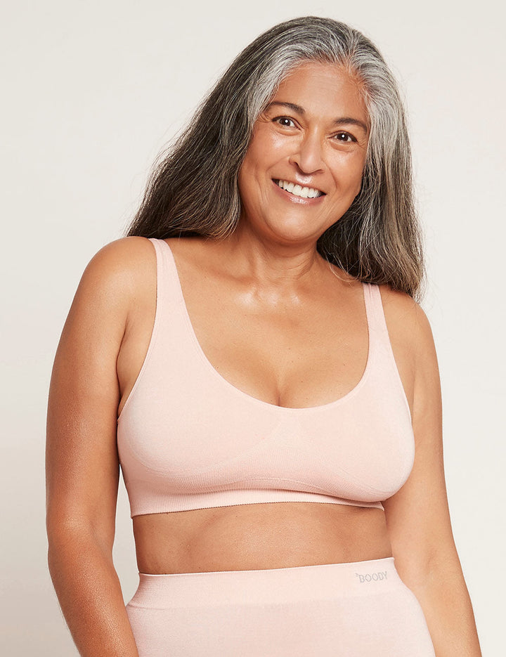 Seamfree Padded Crop Bra - Shell