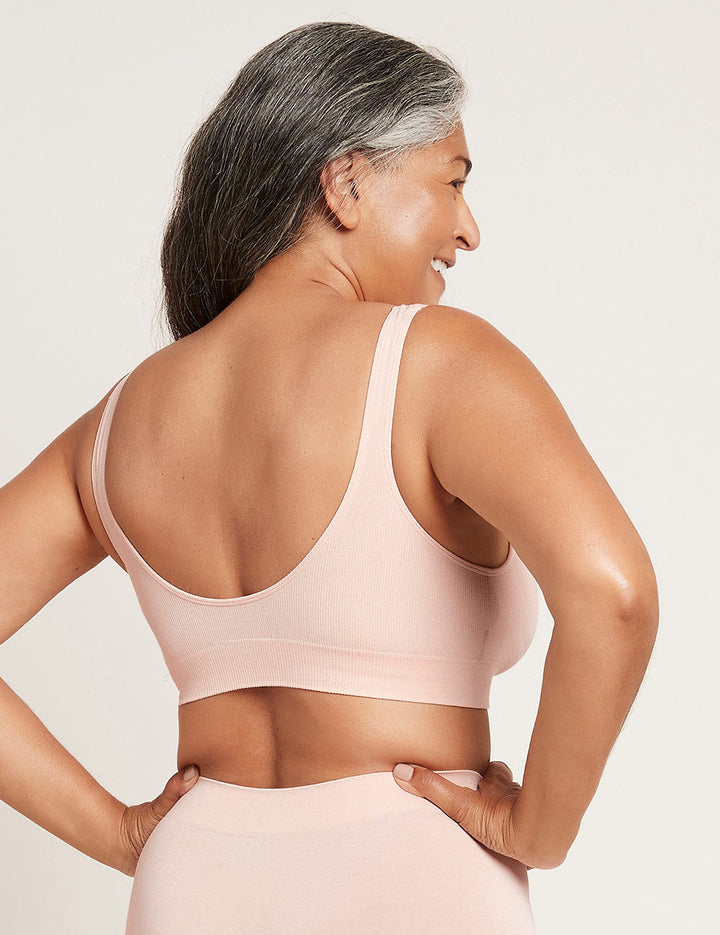 Seamfree Padded Crop Bra - Shell