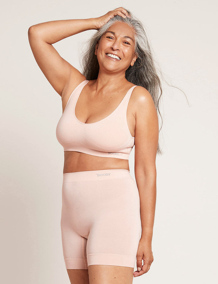 Seamfree Padded Crop Bra - Shell