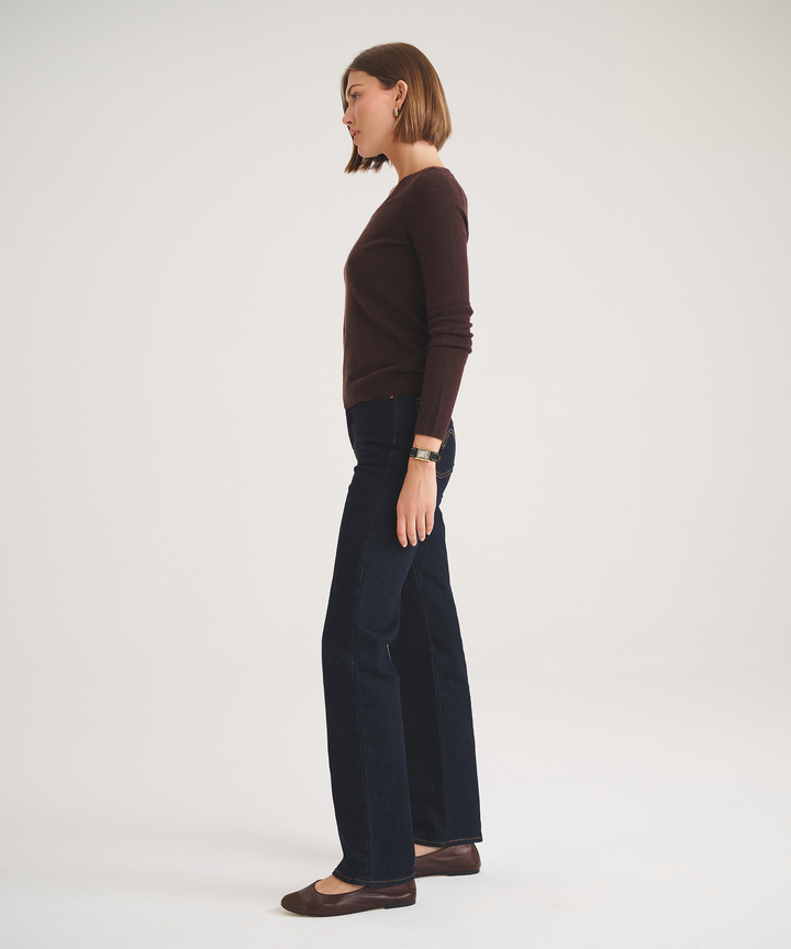 Basic Cashmere V-Neck Sweater 