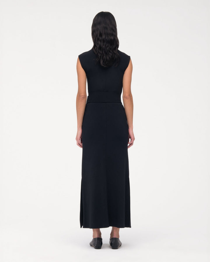 Bias Belted Dress