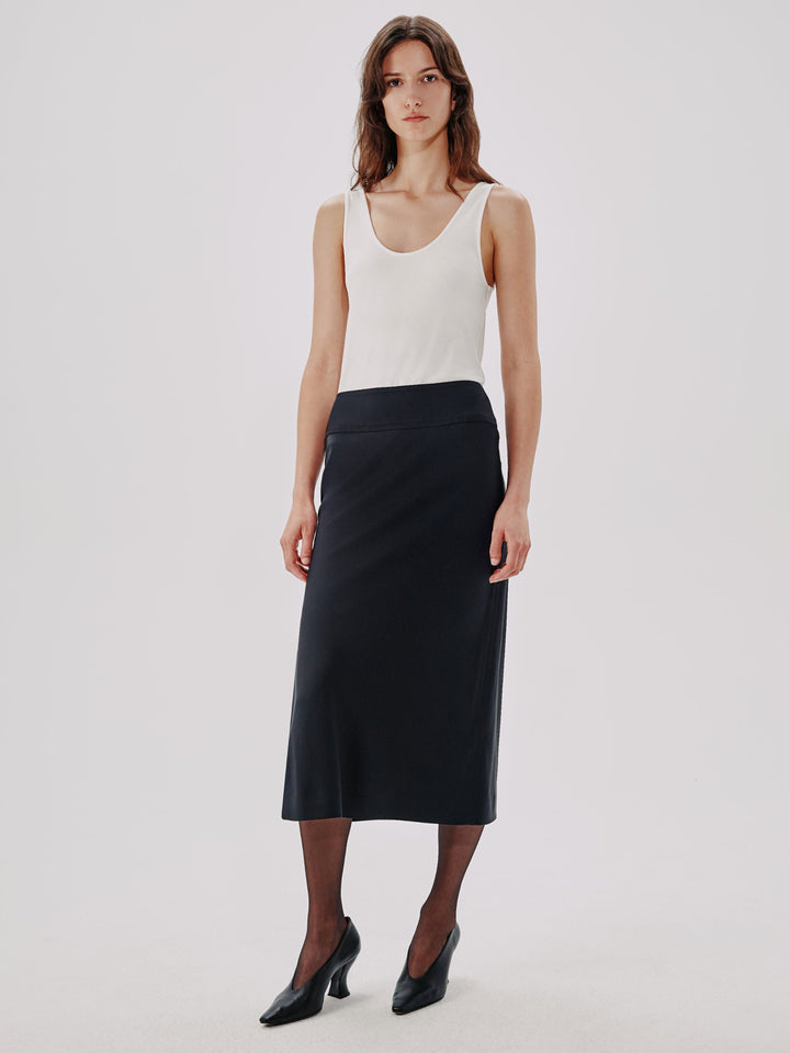 Bias Slip Skirt