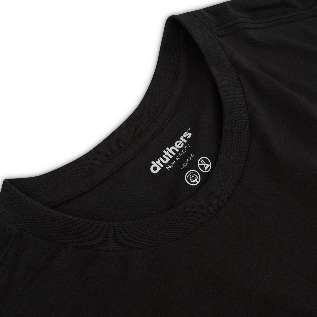 Classic Organic Cotton T-Shirt - Black