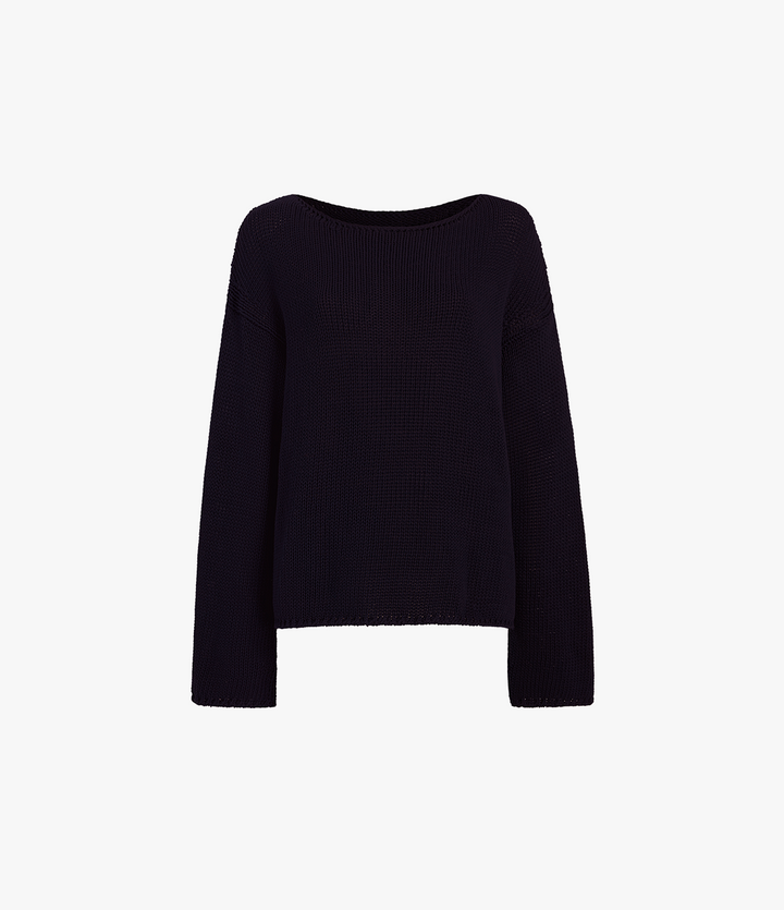 Draped Knit Sweater