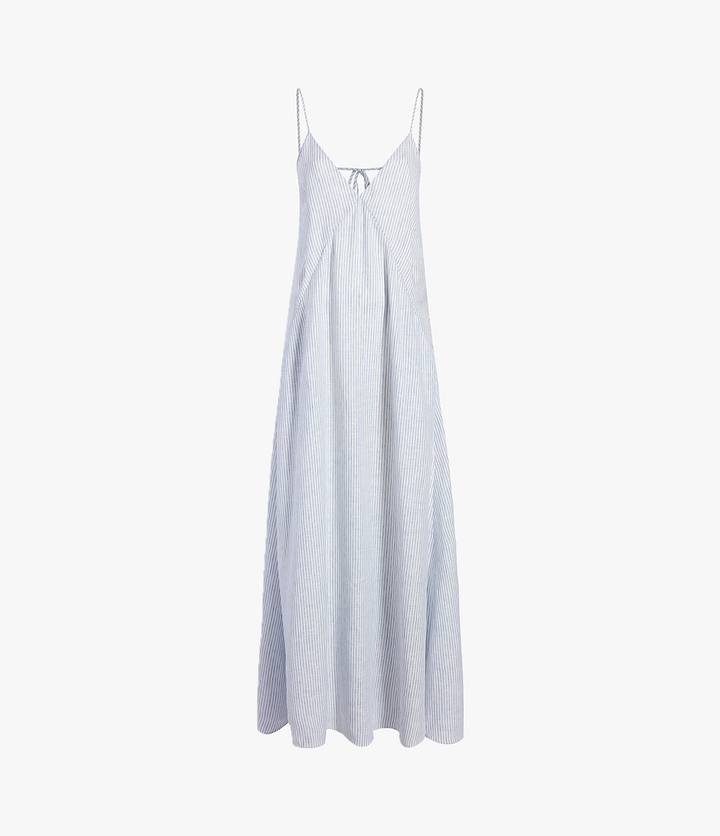 Seamed Slip Dress