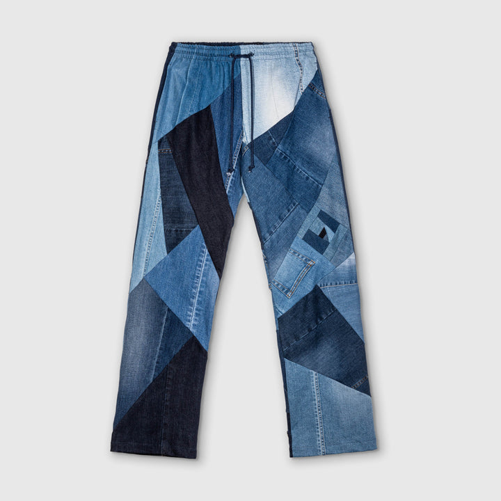 wide leg denim pant