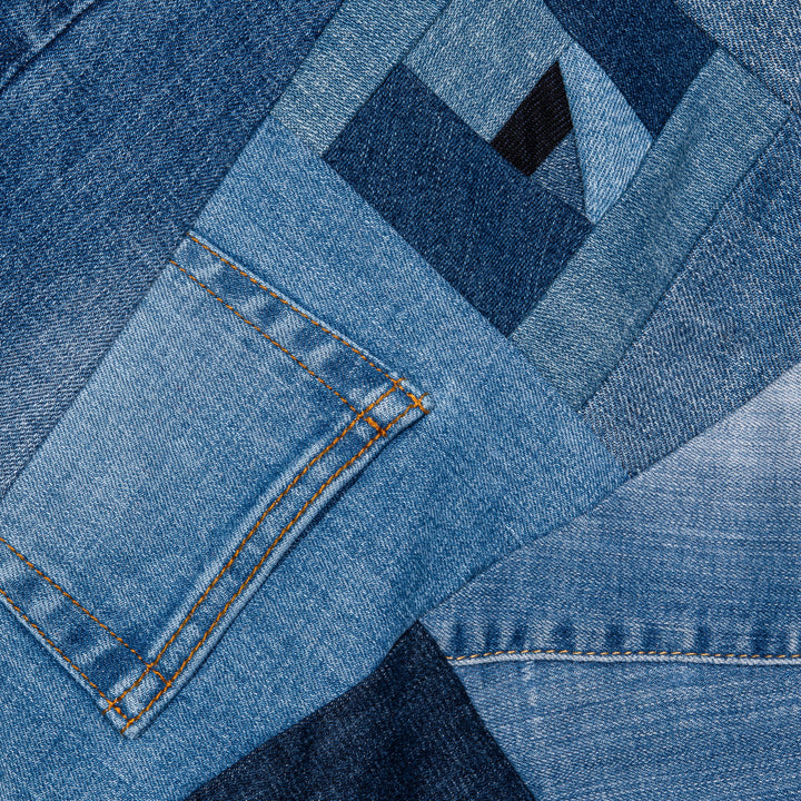 wide leg denim pant