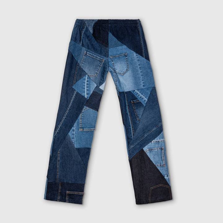 wide leg denim pant