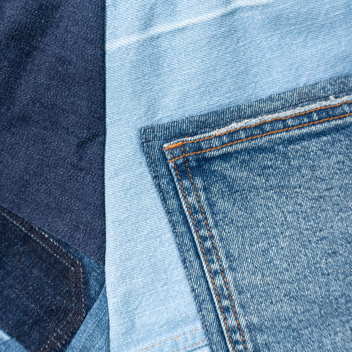 drawstring denim short