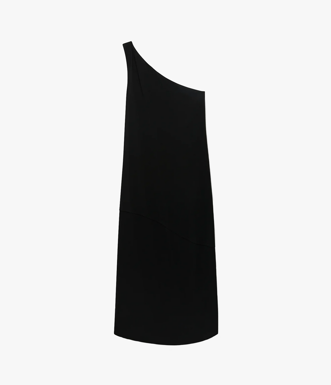 One Shoulder Bubble Sheath