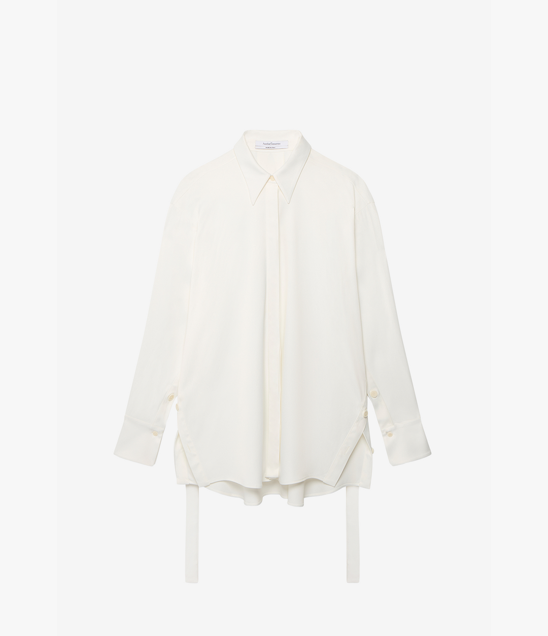 Bias Button Side Shirt