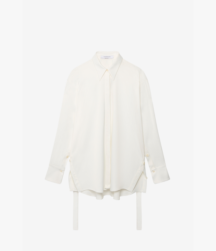Bias Button Side Shirt