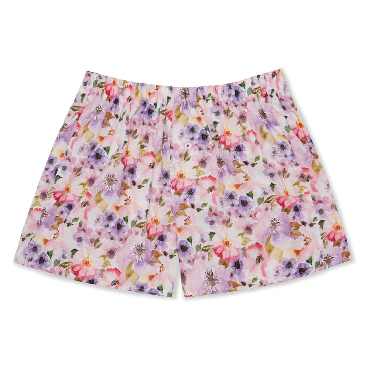 Organic Cotton Flower Huddle Boxer Short