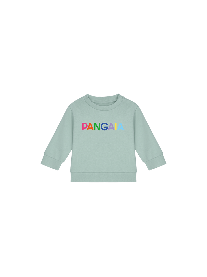 Baby 365 Midweight Pangaia Sweatshirt—eucalyptus blue