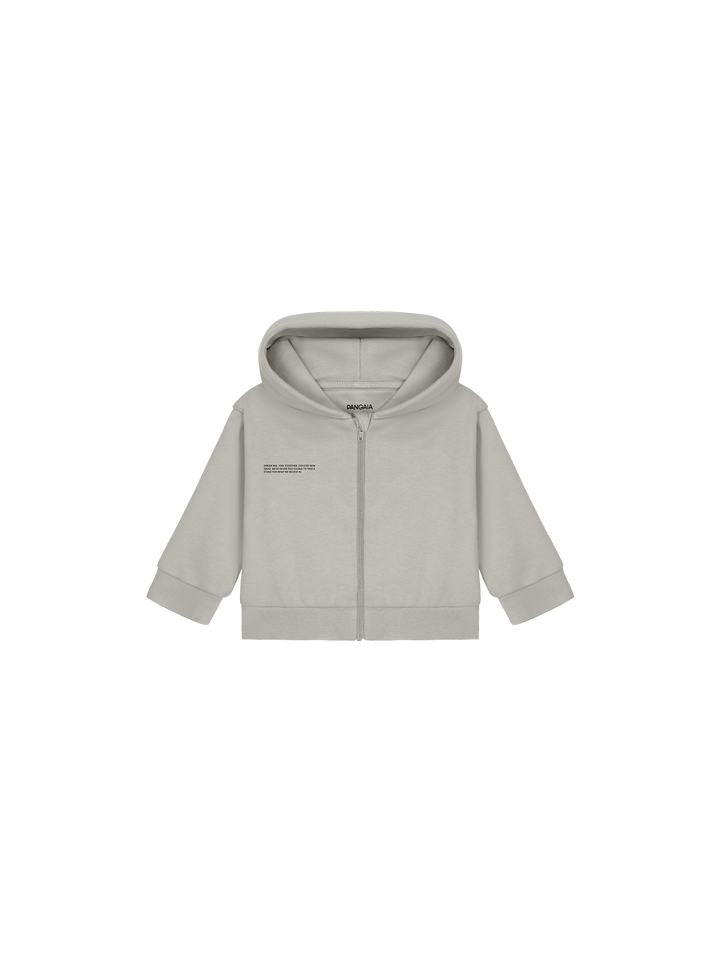 Baby 365 Midweight Zip Up Hoodie—stone