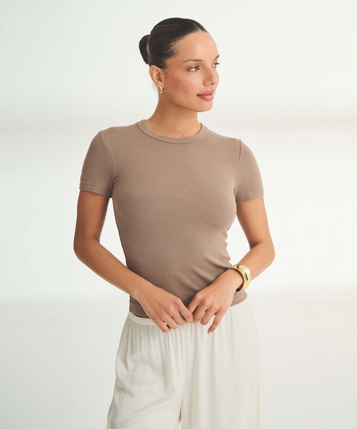 Baby Rib Short Sleeve Tee